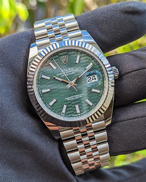 rolex datejust master green|Rolex Datejust green dial price.